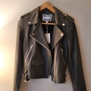 NWT Walter Baker Lamb Leather Jacket